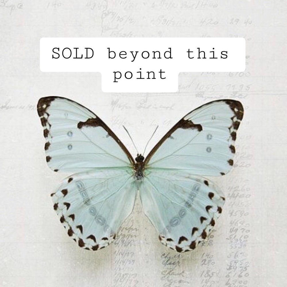 Items have been SOLD beyond this point